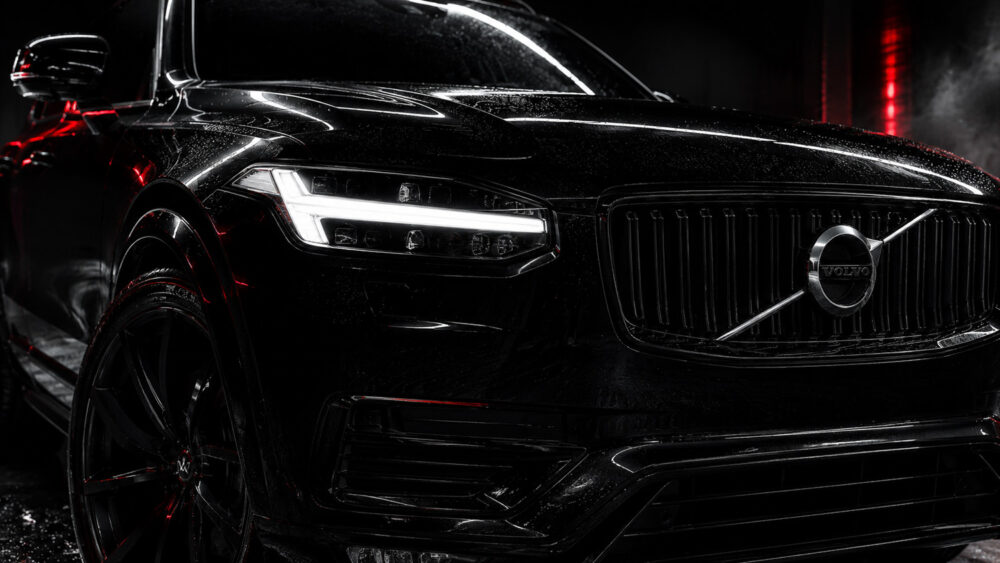 Tvätt av en volvo xc90